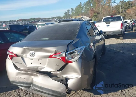 2014 Toyota Corolla Le z USA, uszkodzony, nr VIN 2T1BURHE8EC131661